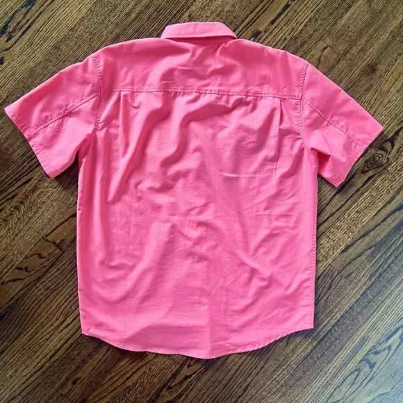 Men’s Huk Tide Point Short Sleeve Button Down Shirt, worn once - Picture 4 of 5